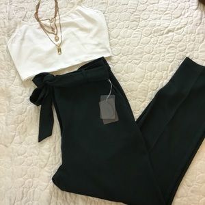 💚Hunter Green High Waist Pants💚